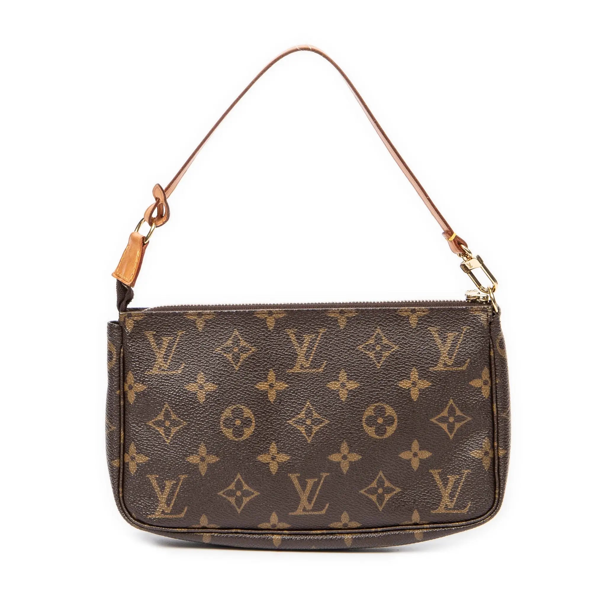 Bolsa para accesorios de bolso Lona Monogram marrón