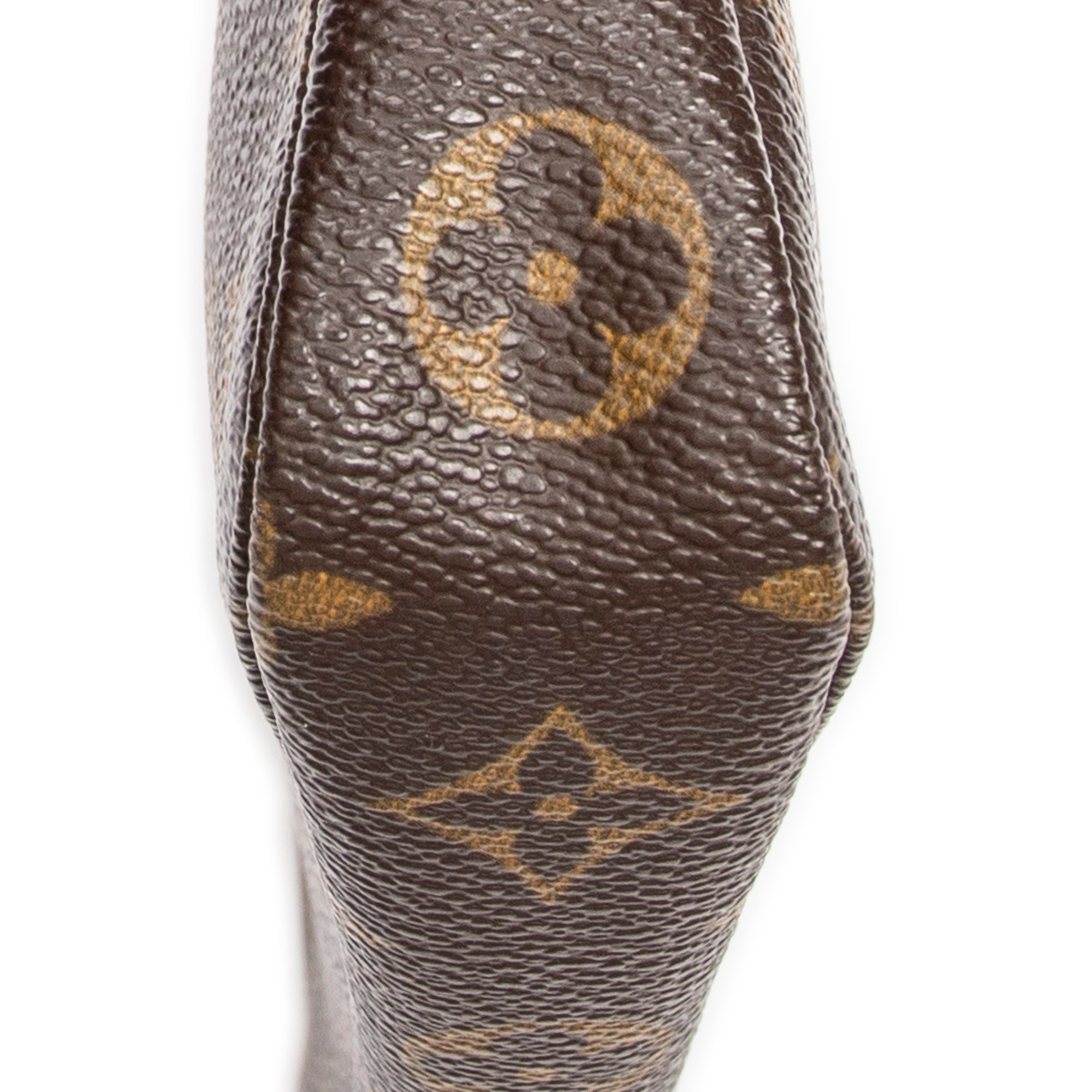 Handbag Accessory Pouch Brown Monogram Canvas