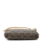 Handbag Accessory Pouch Brown Monogram Canvas
