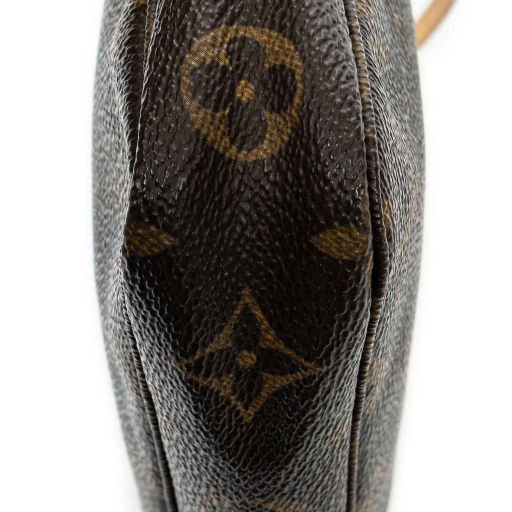 Handbag Accessory Pouch Brown Monogram Canvas