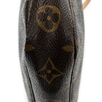 Handbag Accessory Pouch Brown Monogram Canvas