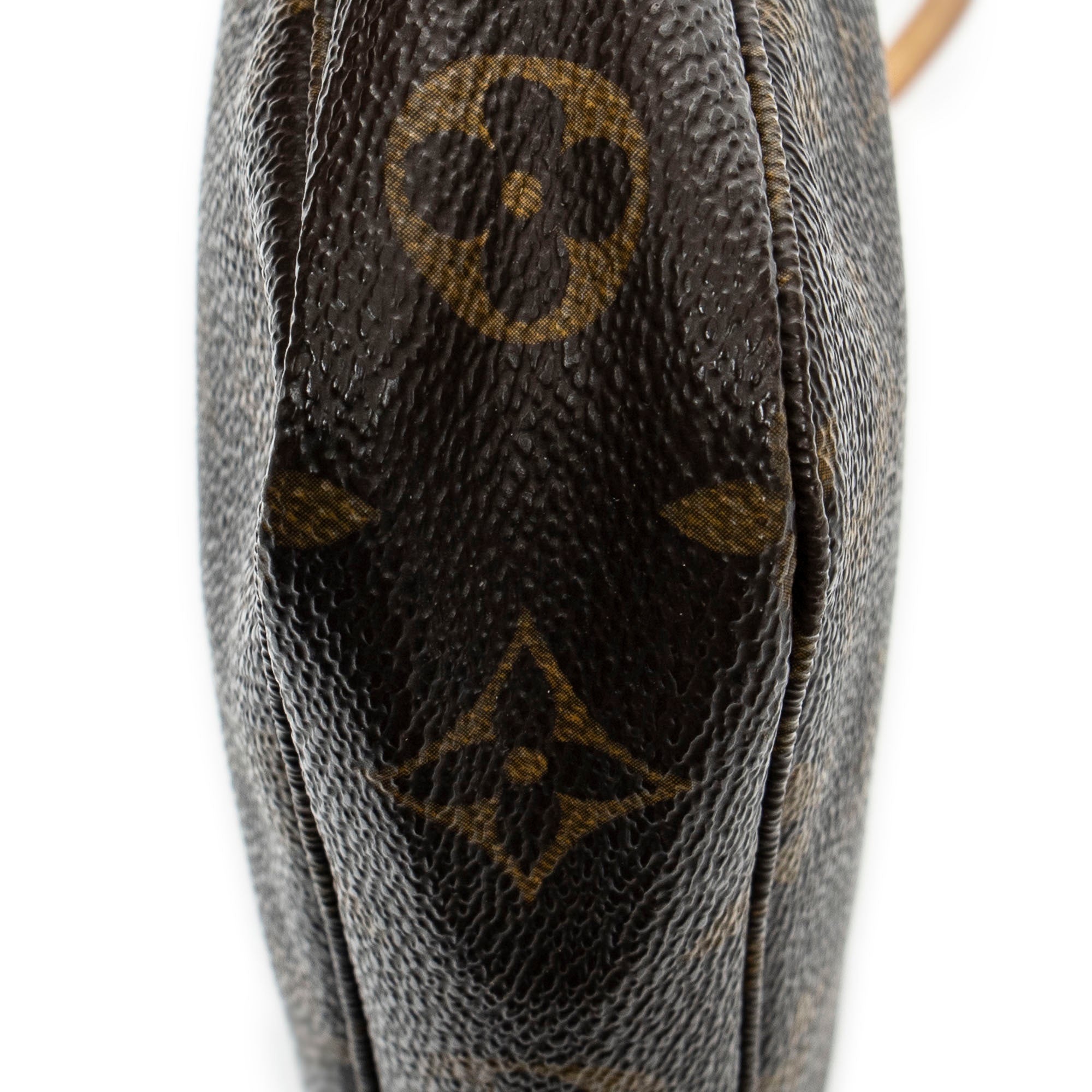 Handbag Accessory Pouch Brown Monogram Canvas