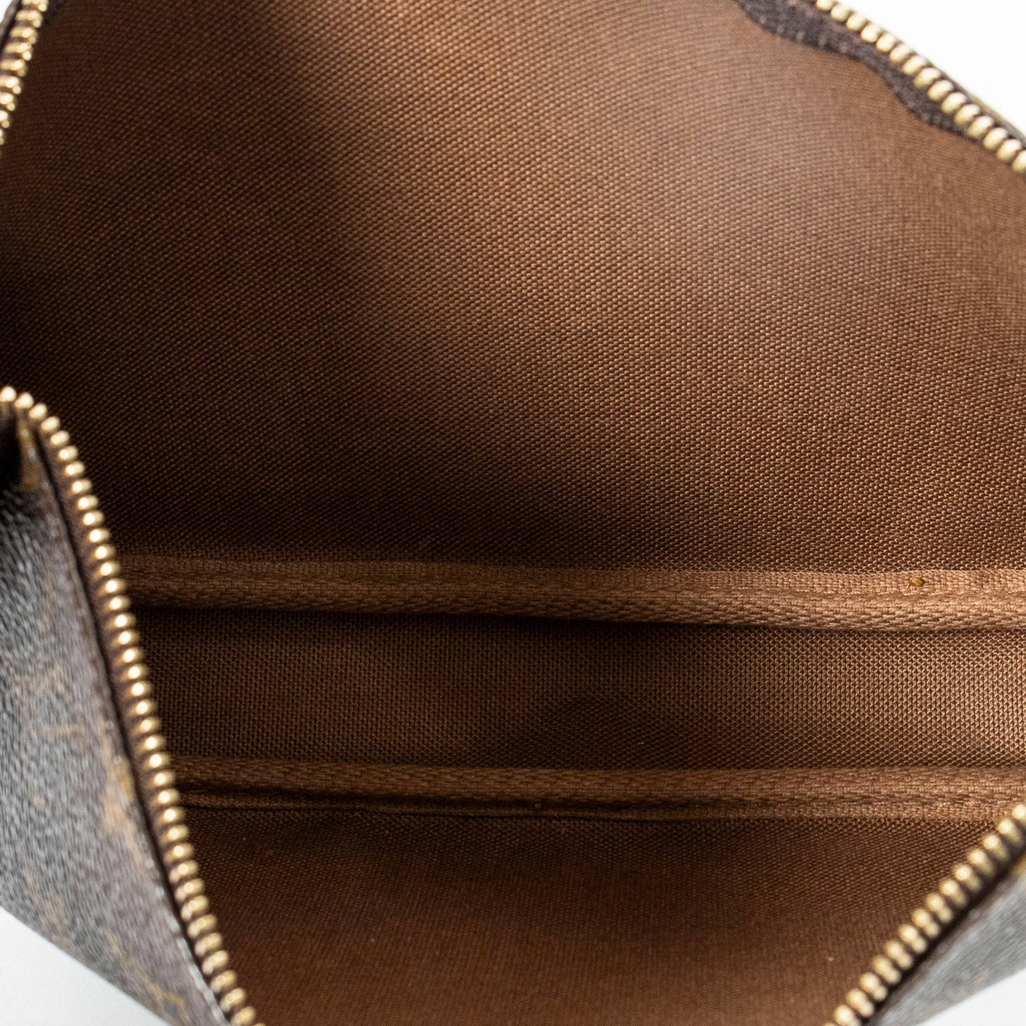 Handbag Accessory Pouch Brown Monogram Canvas