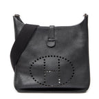 Shoulder Bag Evelyne I GM Black Togo Leather