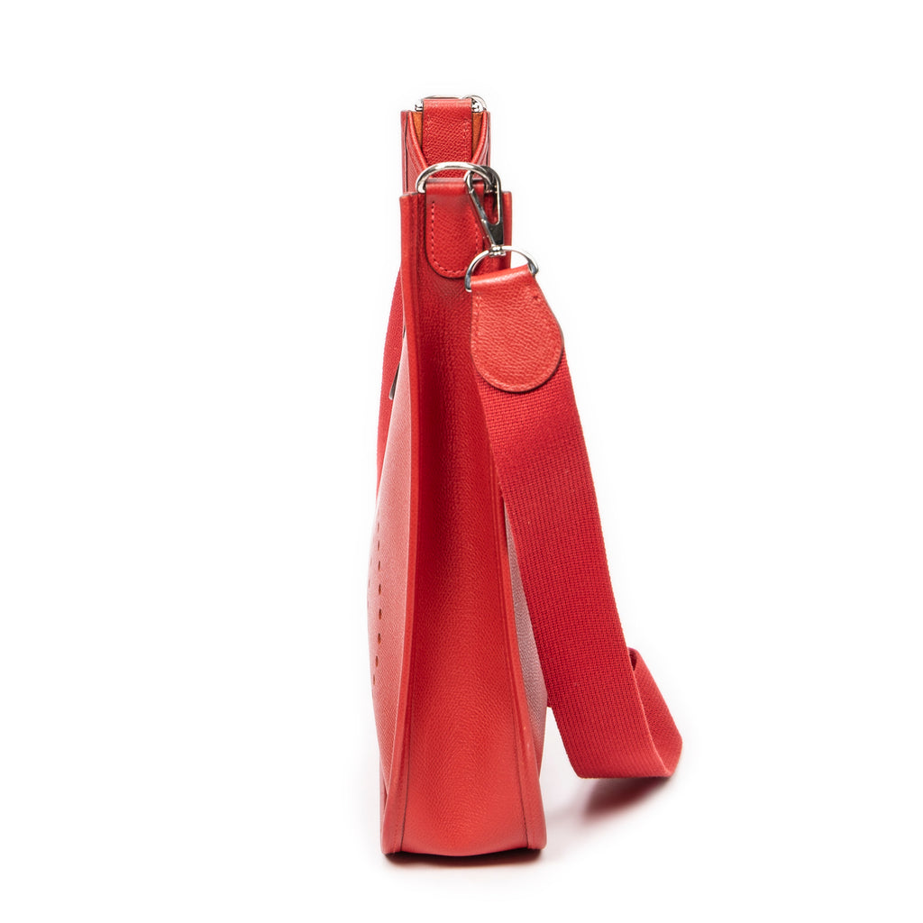 Shoulder Bag Evelyne I PM Rouge Epsom Leather