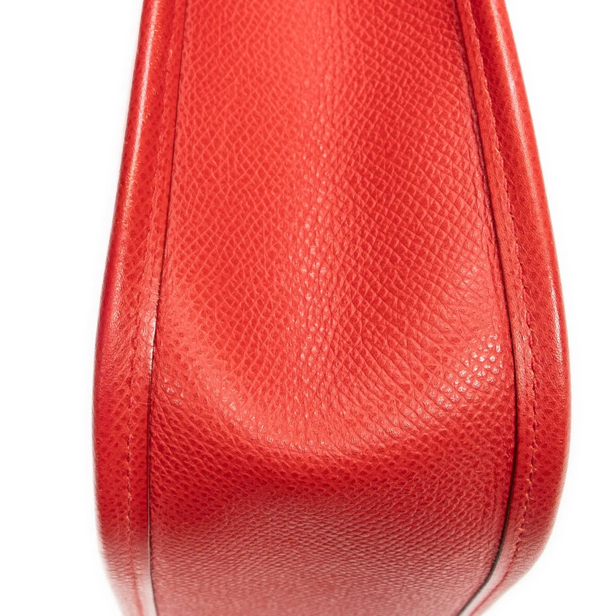 Sac bandoulière Evelyne I PM en cuir Epsom rouge
