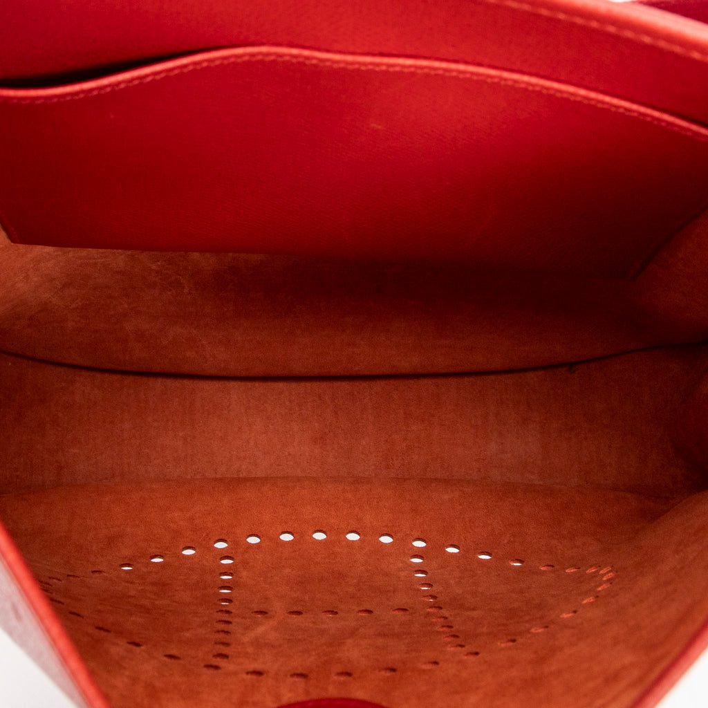 Shoulder Bag Evelyne I PM Rouge Epsom Leather
