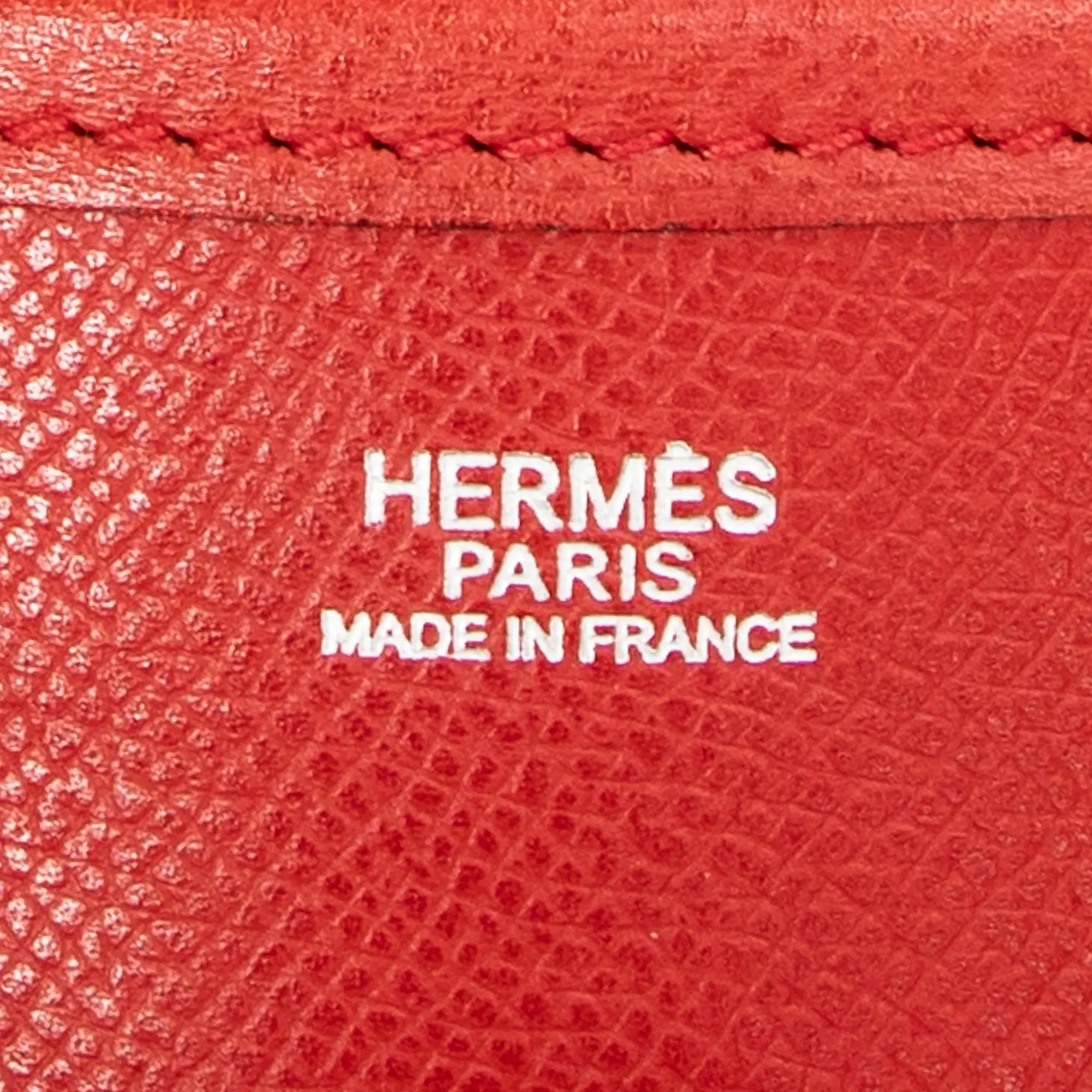 Sac bandoulière Evelyne I PM en cuir Epsom rouge