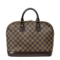 Handbag Alma PM Brown Damier Ebene