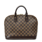 Handbag Alma PM Brown Damier Ebene