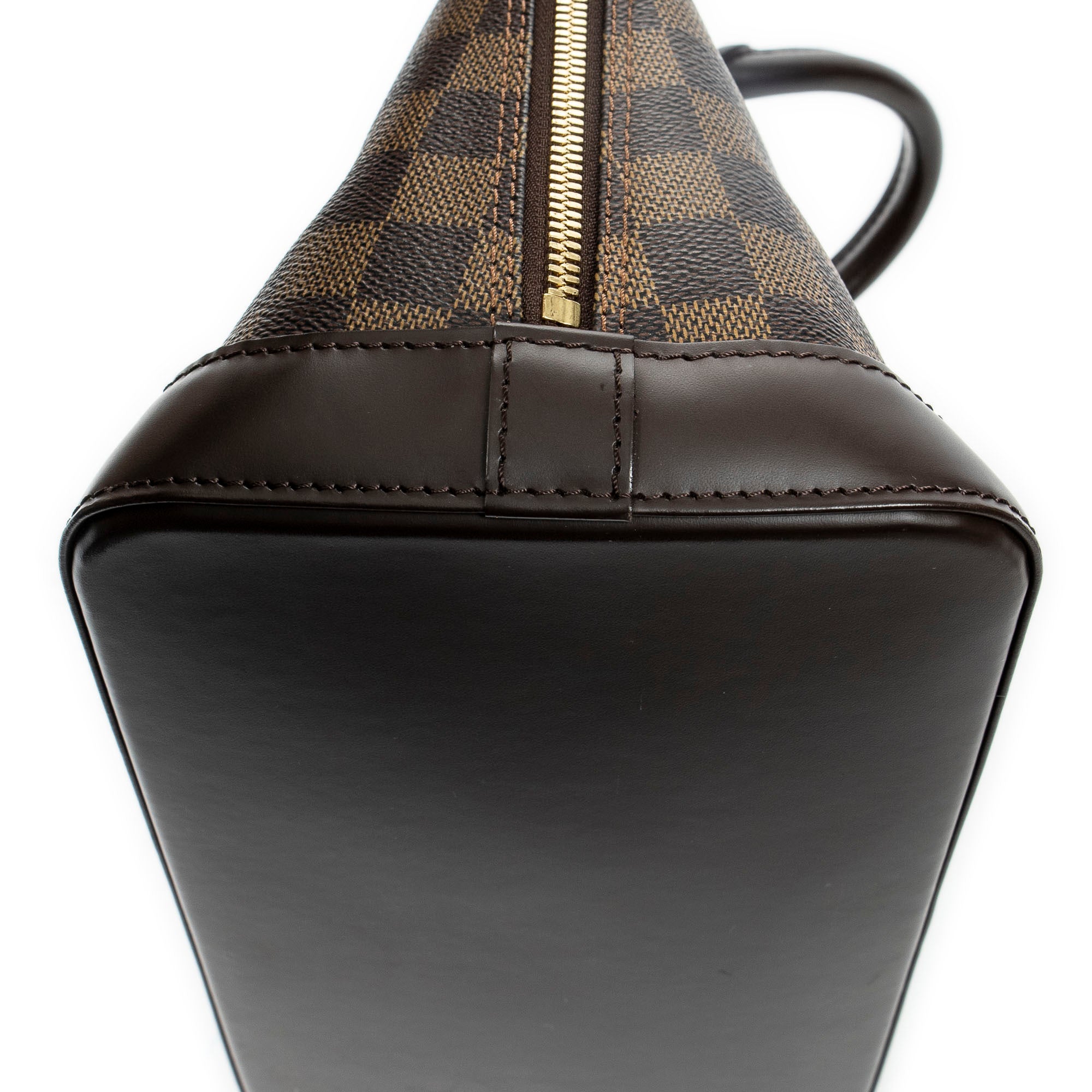 Handbag Alma PM Brown Damier Ebene