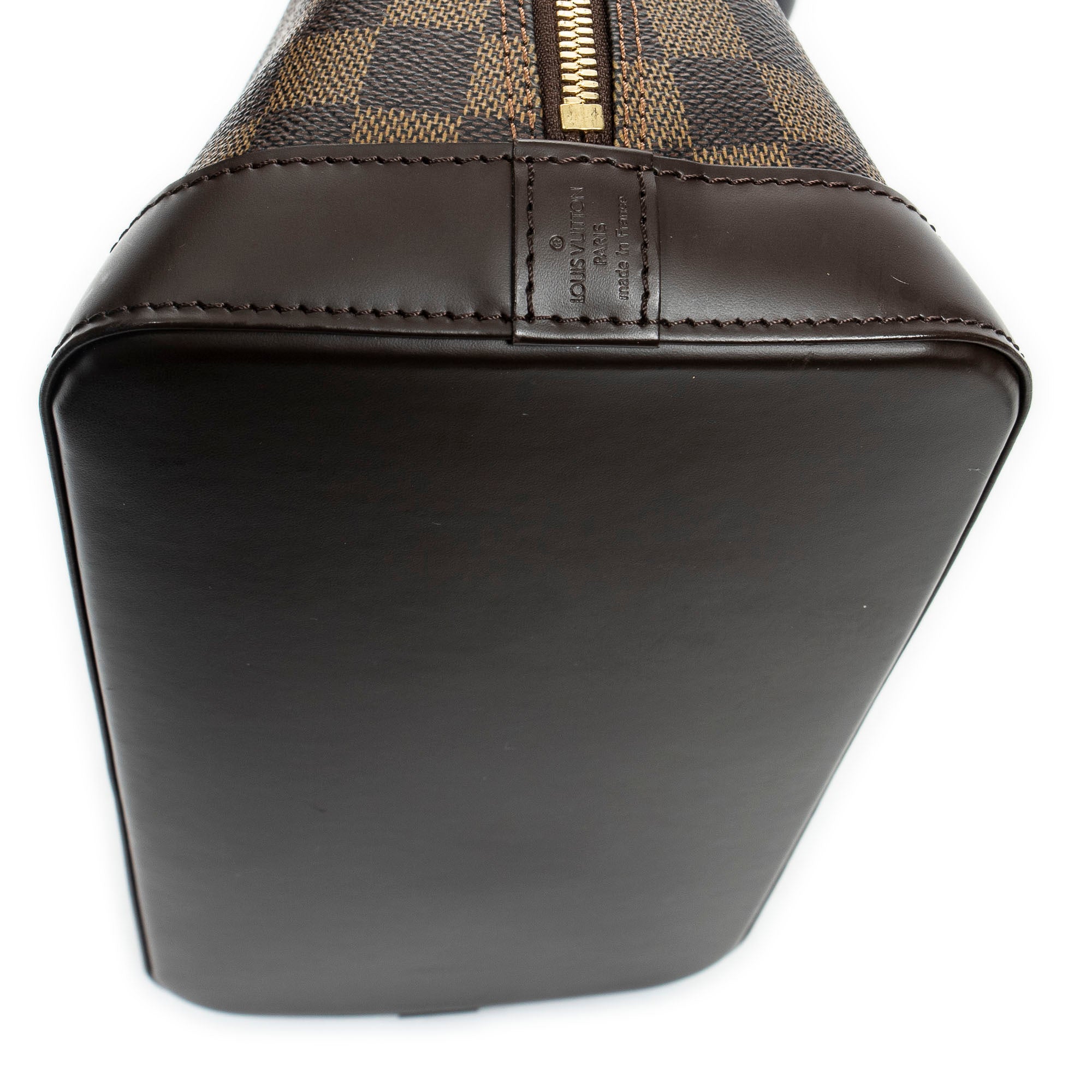 Handbag Alma PM Brown Damier Ebene