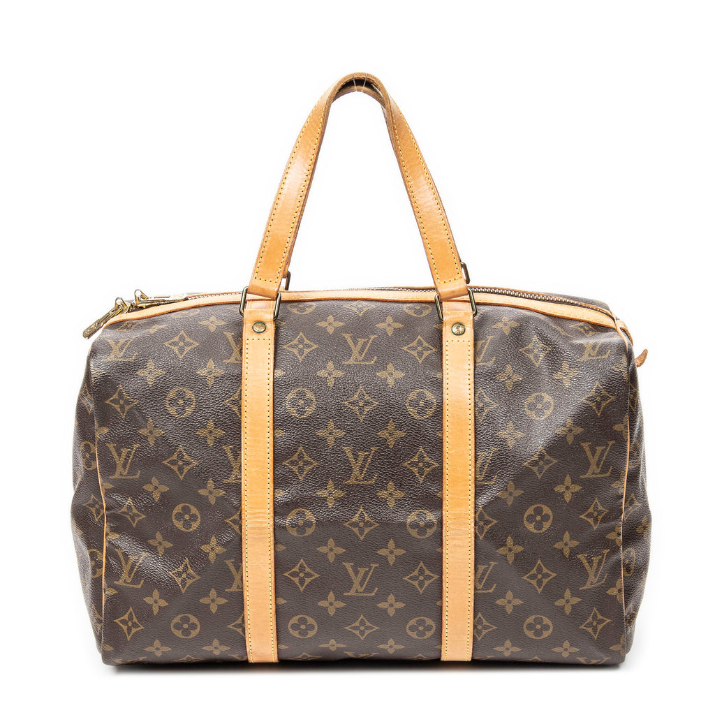 Handbag Sac Souple 35 Brown Monogram Canvas