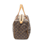 Handbag Sac Souple 35 Brown Monogram Canvas