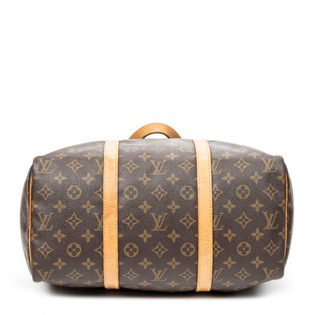 Handbag Sac Souple 35 Brown Monogram Canvas
