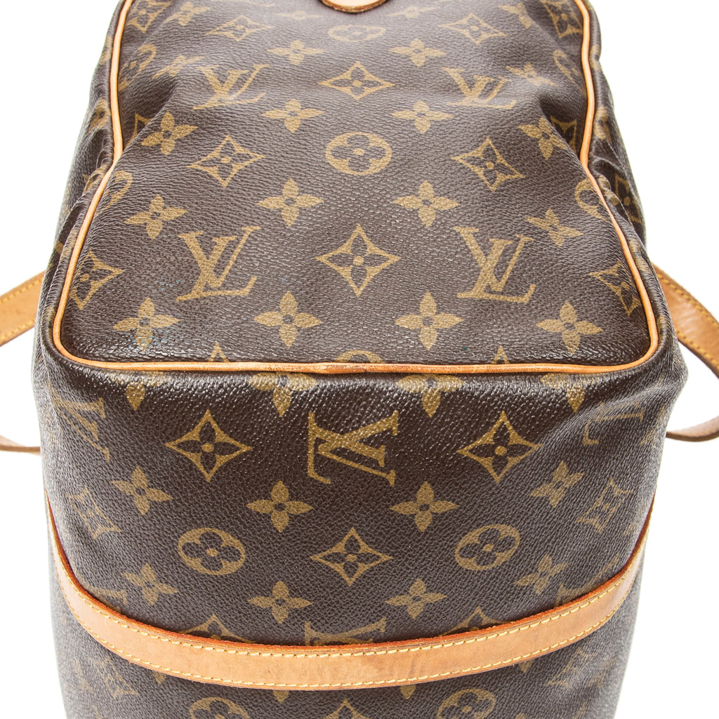 Handbag Sac Souple 35 Brown Monogram Canvas