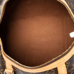 Handbag Sac Souple 35 Brown Monogram Canvas