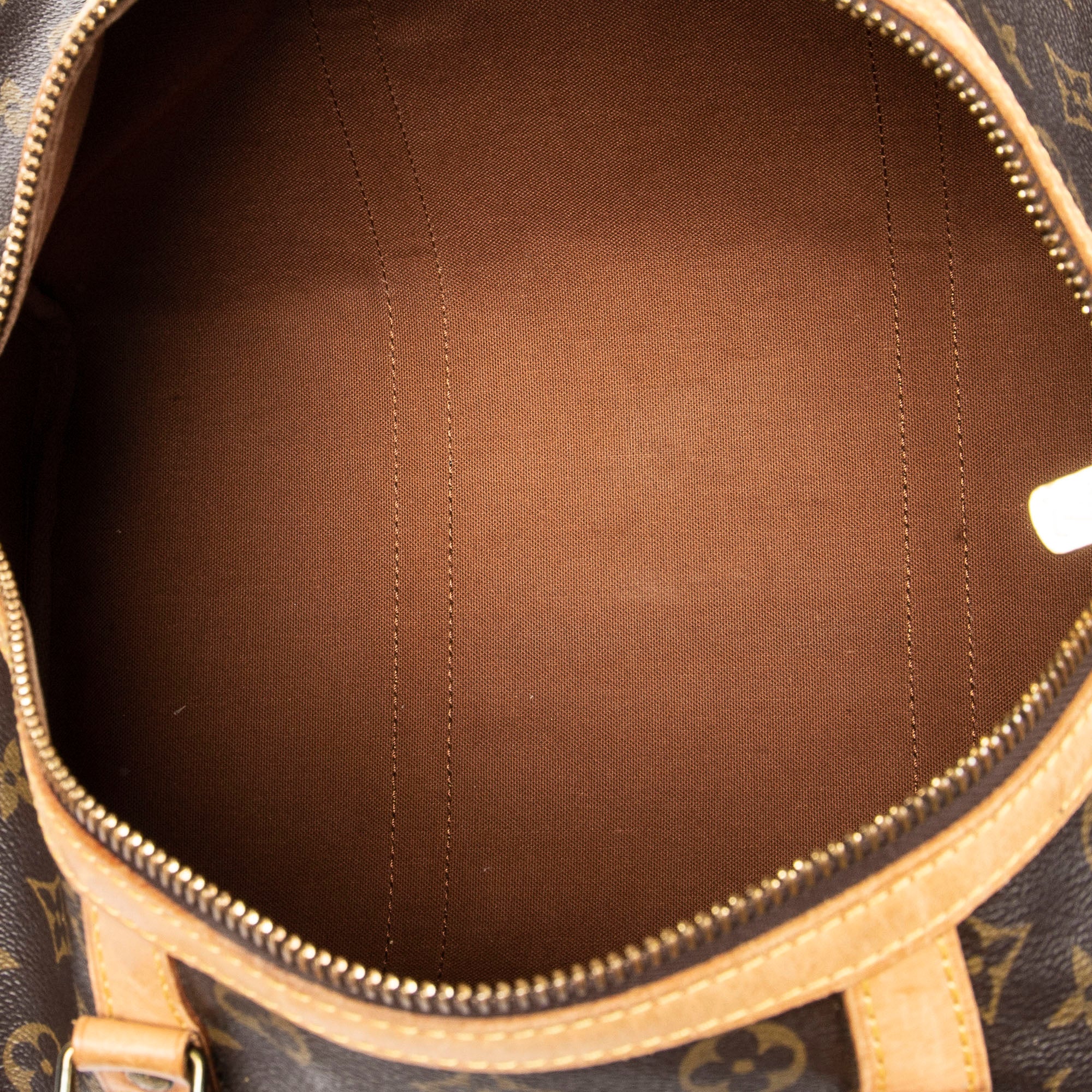 Handbag Sac Souple 35 Brown Monogram Canvas