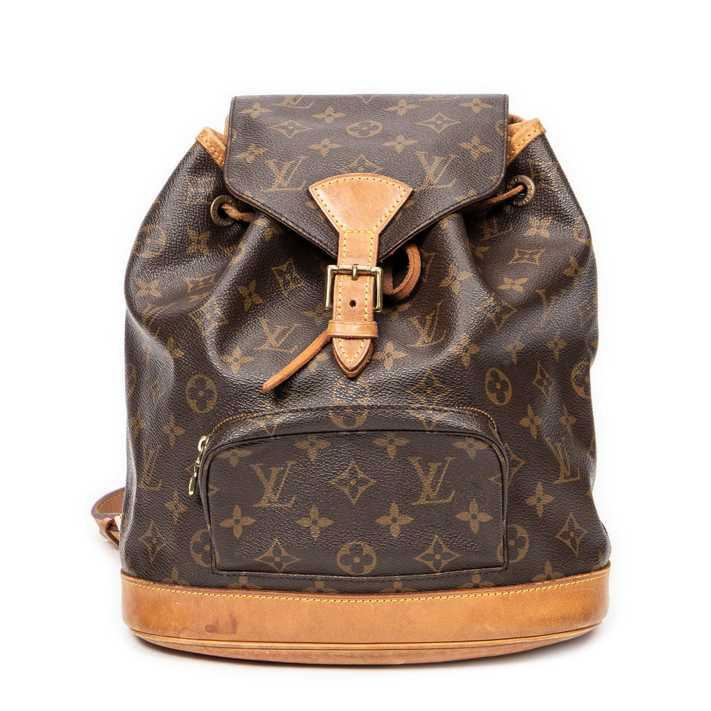 Backpack Montsouris PM Brown Monogram Canvas