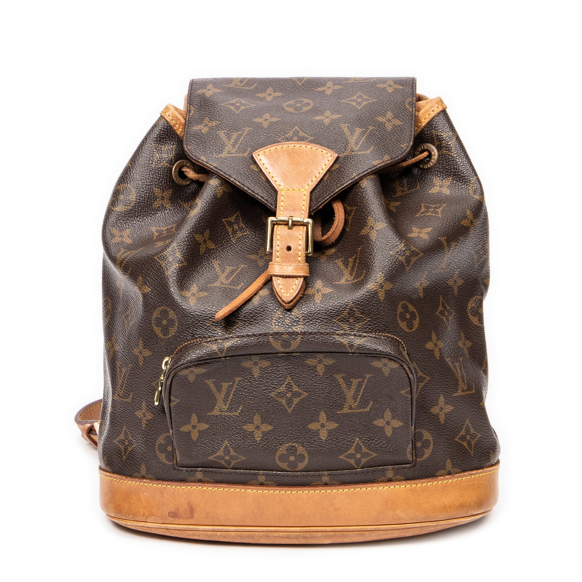 Backpack Montsouris PM Brown Monogram Canvas
