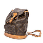 Backpack Montsouris PM Brown Monogram Canvas