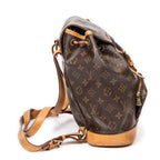 Backpack Montsouris PM Brown Monogram Canvas