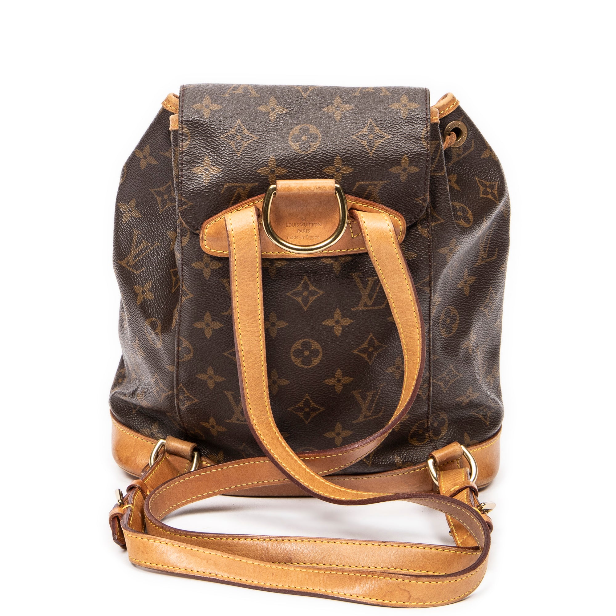 Backpack Montsouris PM Brown Monogram Canvas