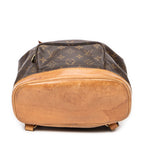 Backpack Montsouris PM Brown Monogram Canvas