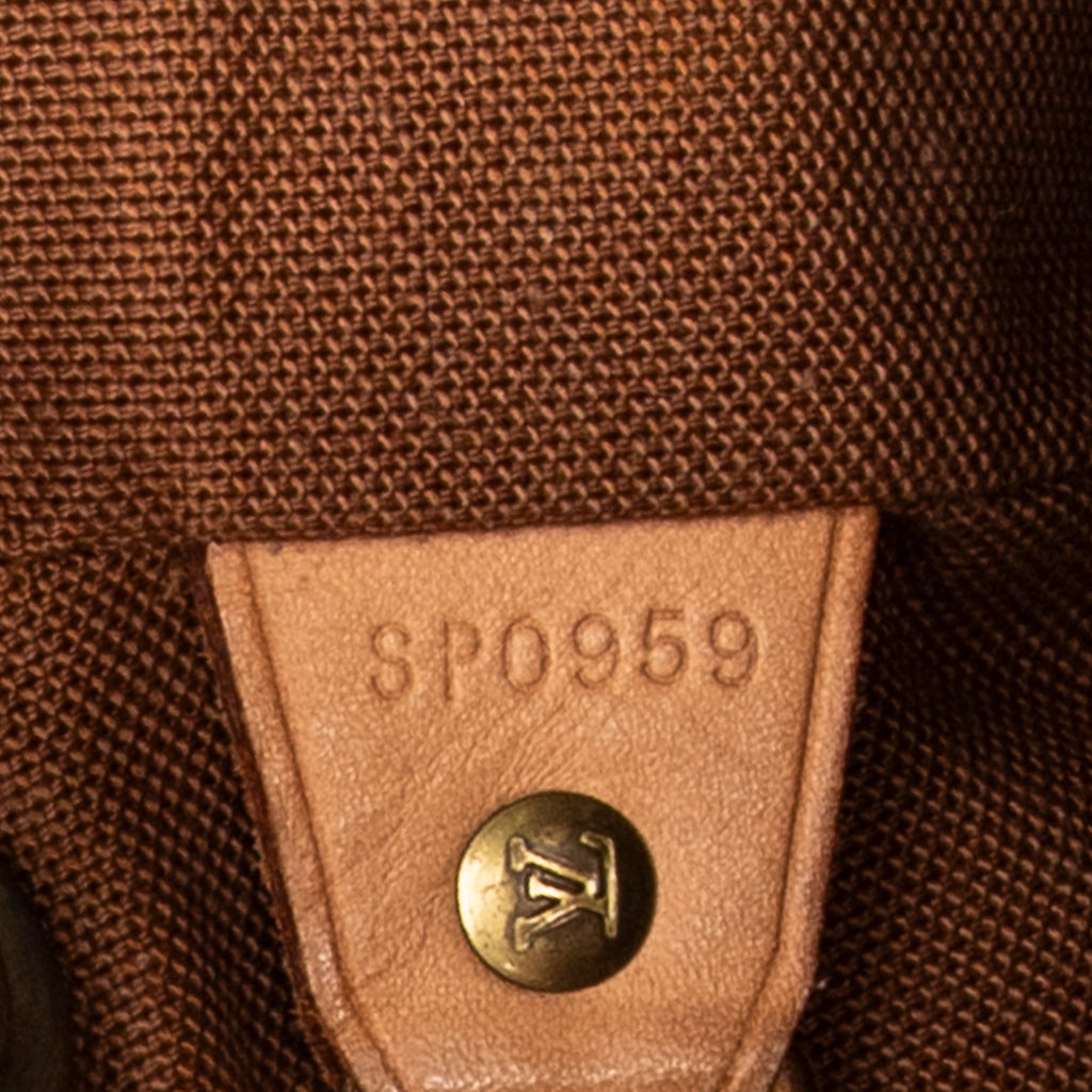 Backpack Montsouris PM Brown Monogram Canvas