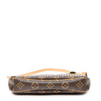 Handbag Pochette Accessoires Brown Monogram Perforated