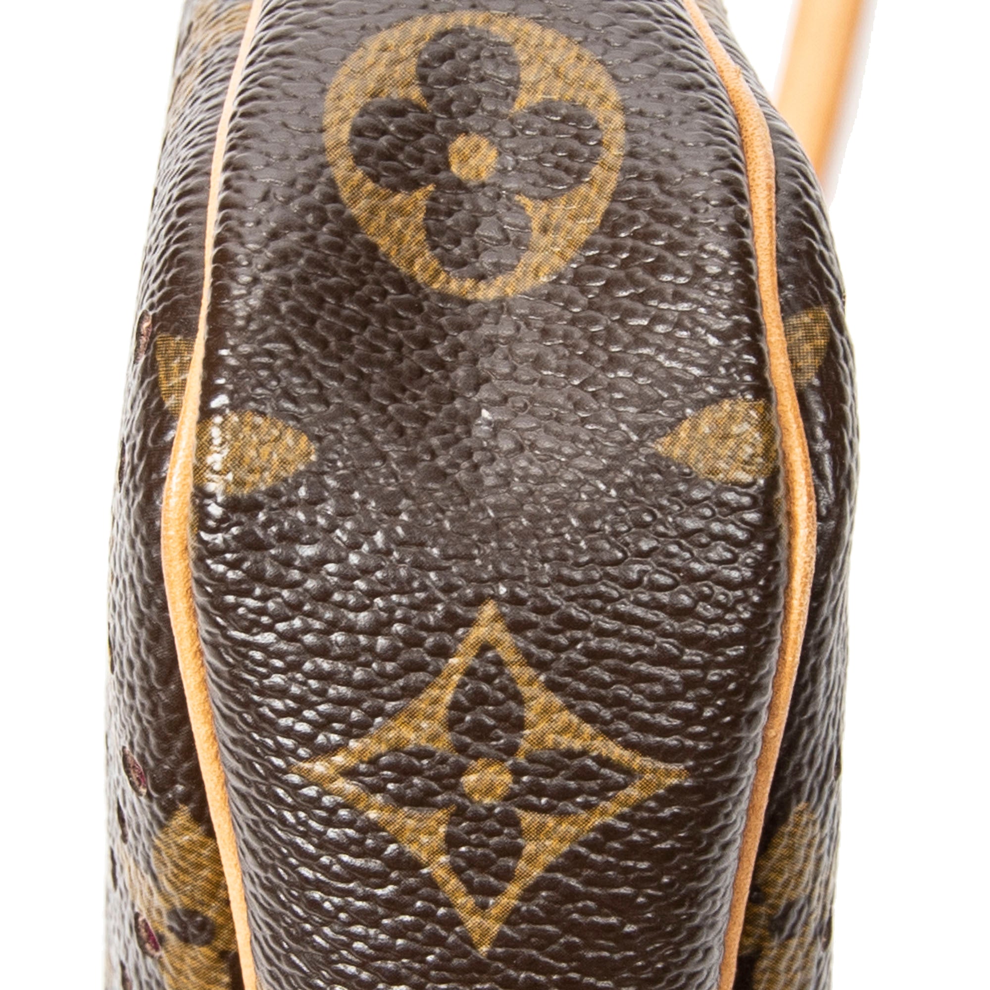 Handbag Pochette Accessoires Brown Monogram Perforated