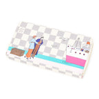 Billetera Ed. Limitada Transatlantic Zippy Wallet Damier Azur Marfil