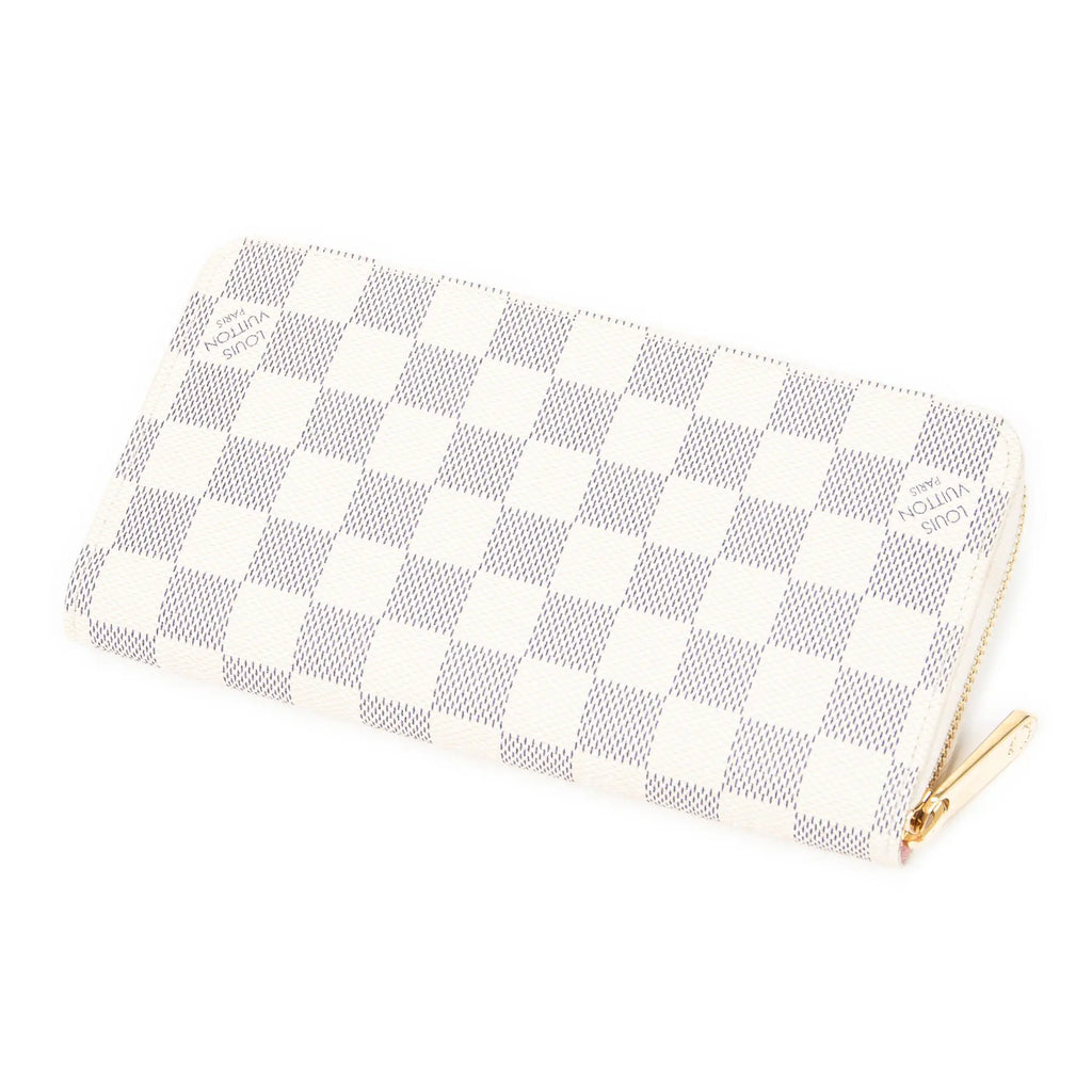 Billetera Ed. Limitada Transatlantic Zippy Wallet Damier Azur Marfil
