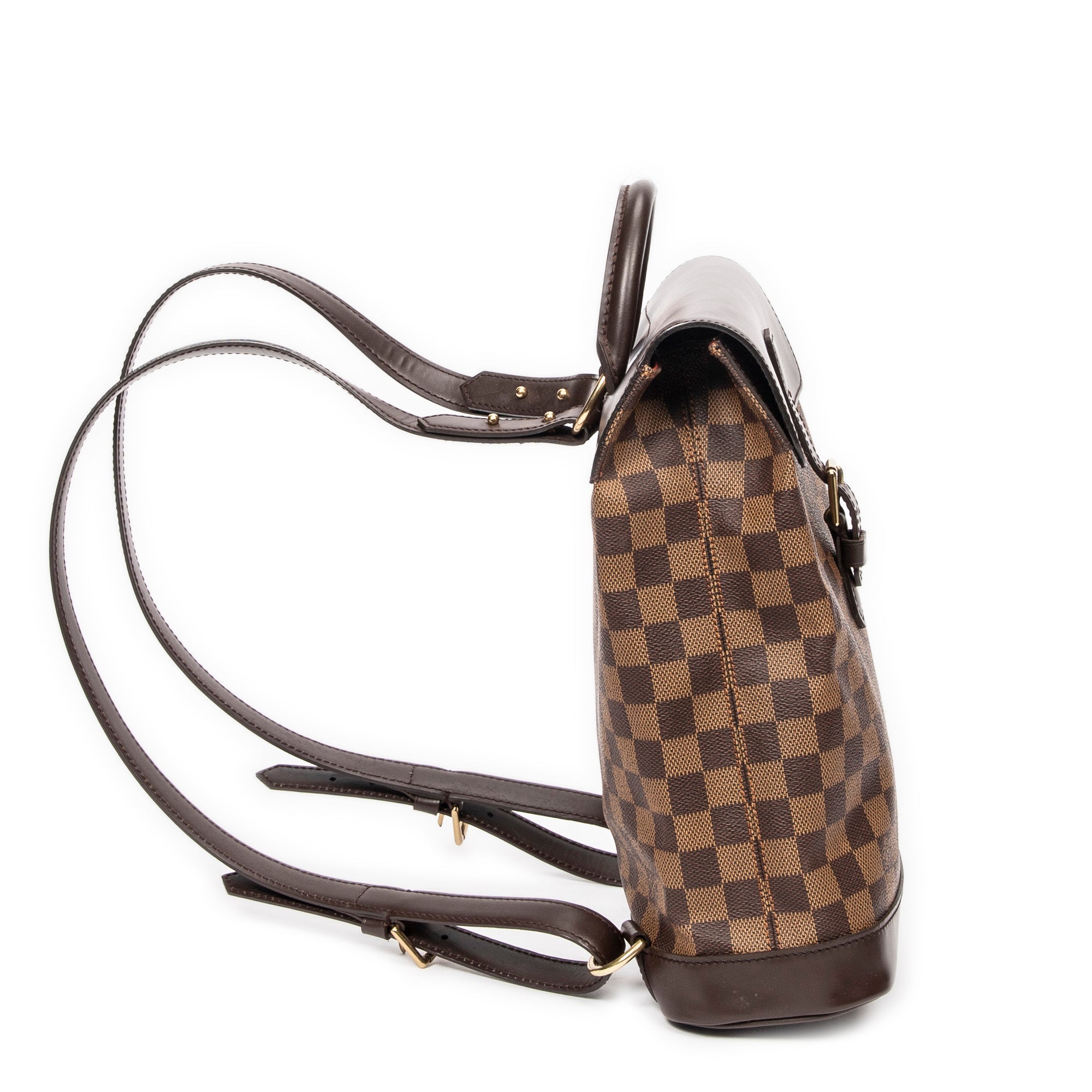 Backpack Soho Brown Damier Ebene