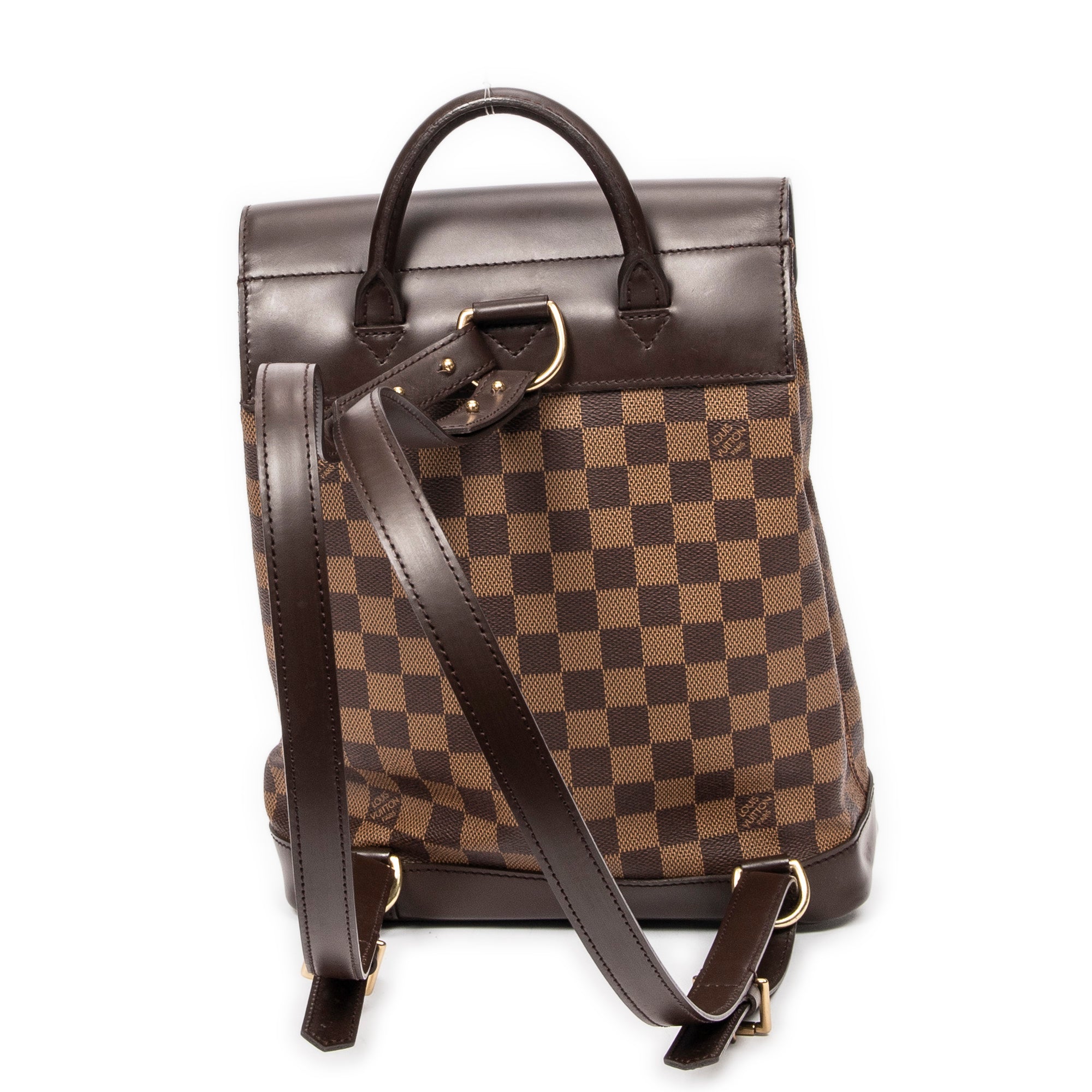 Backpack Soho Brown Damier Ebene
