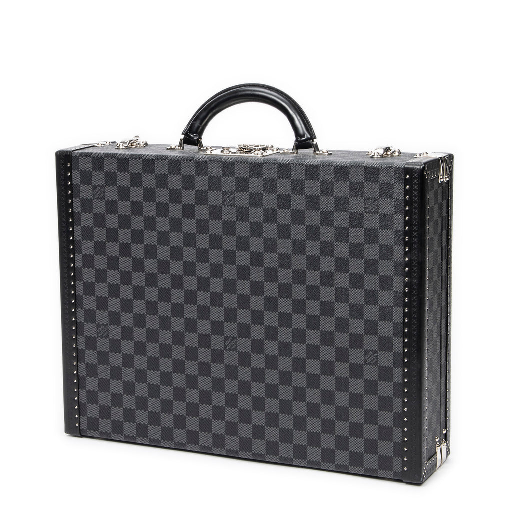Travel Bag President Black Damier Graphite