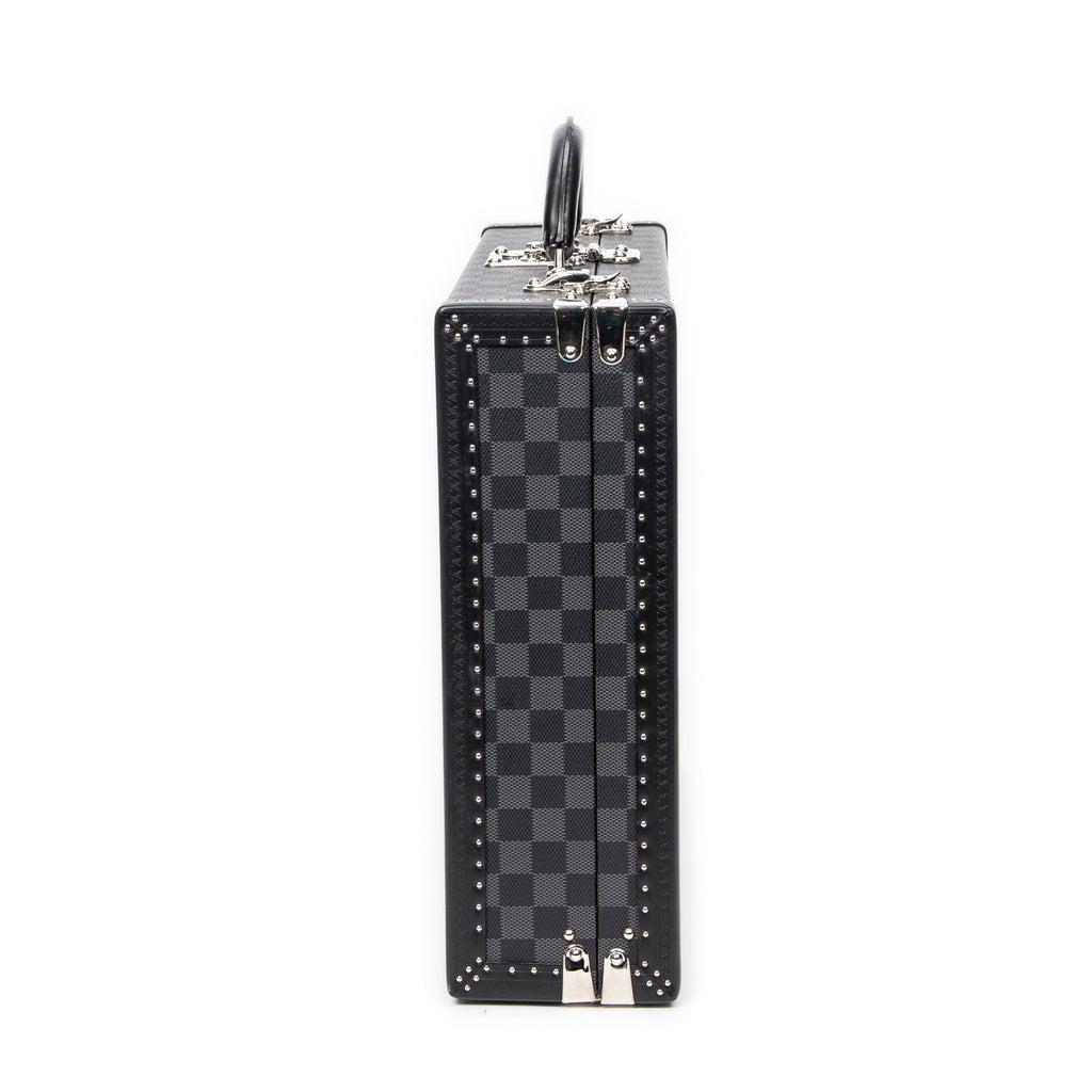 Travel Bag President Black Damier Graphite
