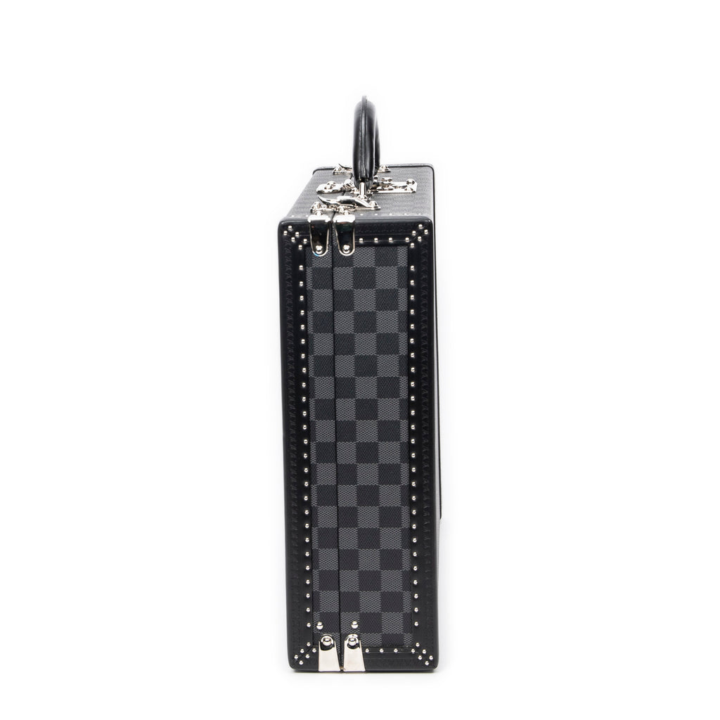 Travel Bag President Black Damier Graphite