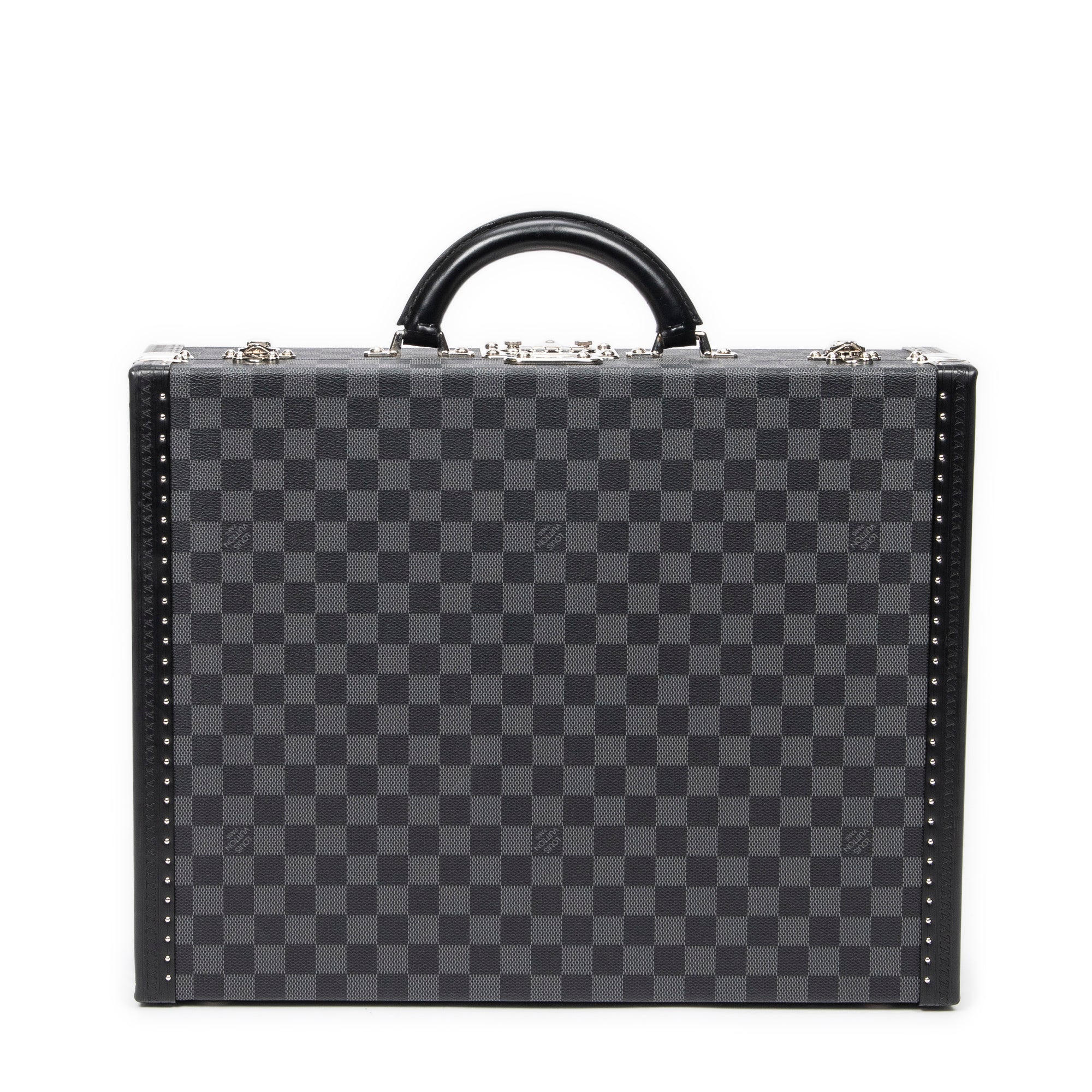 Travel Bag President Black Damier Graphite