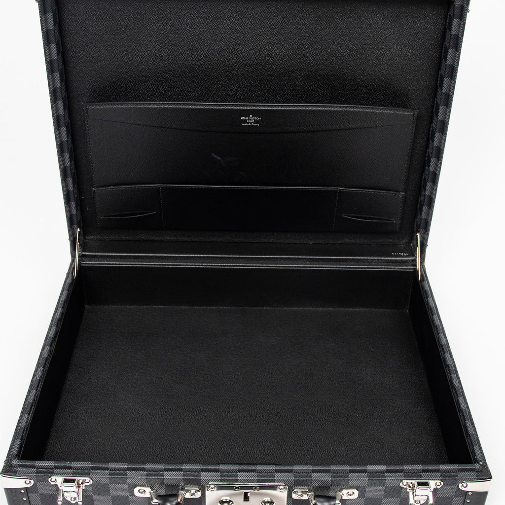 Travel Bag President Black Damier Graphite