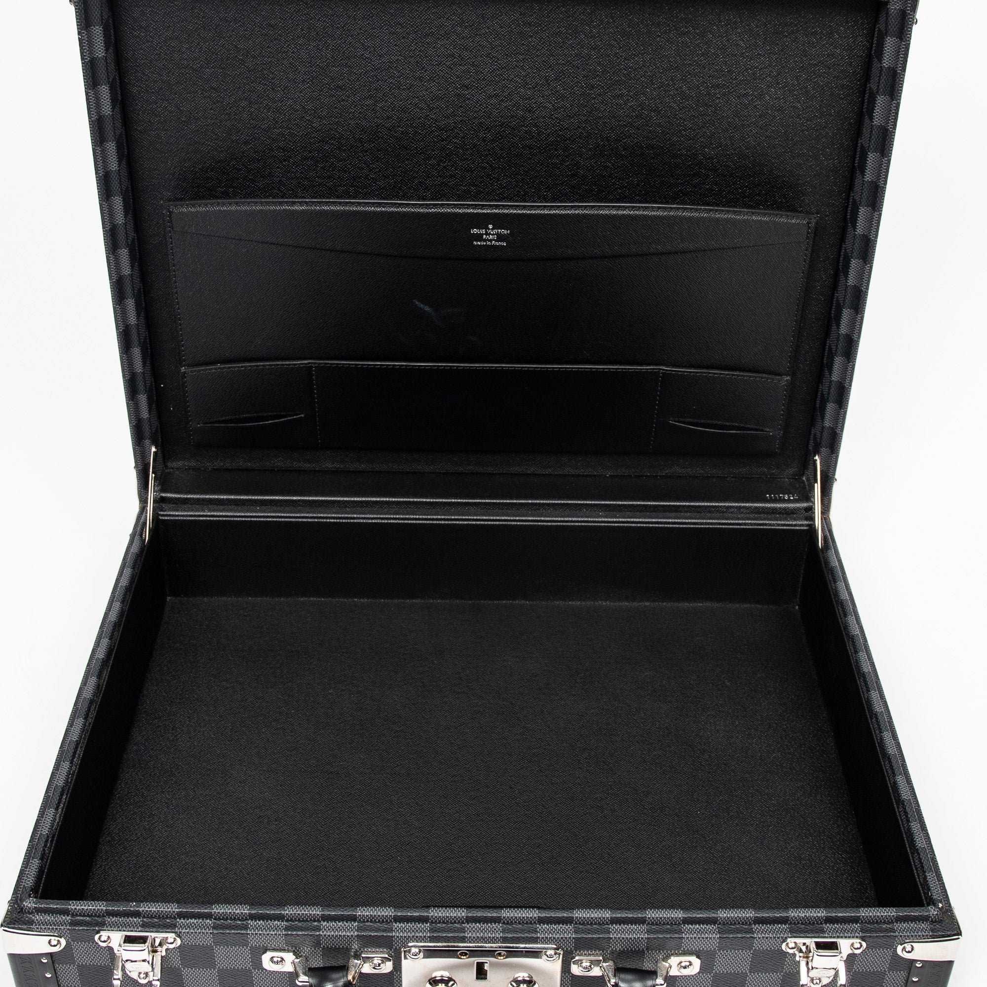 Travel Bag President Black Damier Graphite
