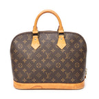 Handbag Alma PM Brown Monogram Canvas
