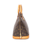 Handbag Alma PM Brown Monogram Canvas
