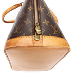 Handbag Alma PM Brown Monogram Canvas