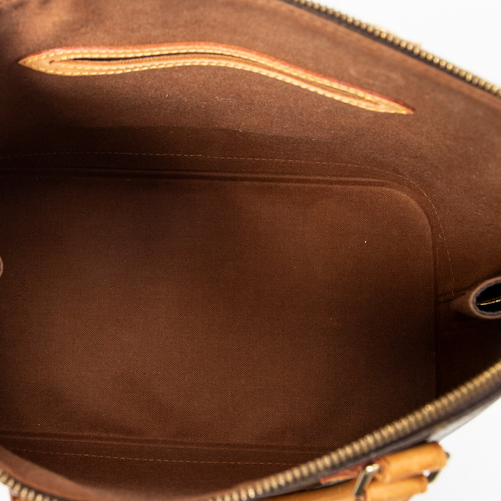Handbag Alma PM Brown Monogram Canvas