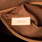 Handbag Alma PM Brown Monogram Canvas