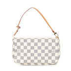 Handbag Accessory Pouch Ivory Damier Azur