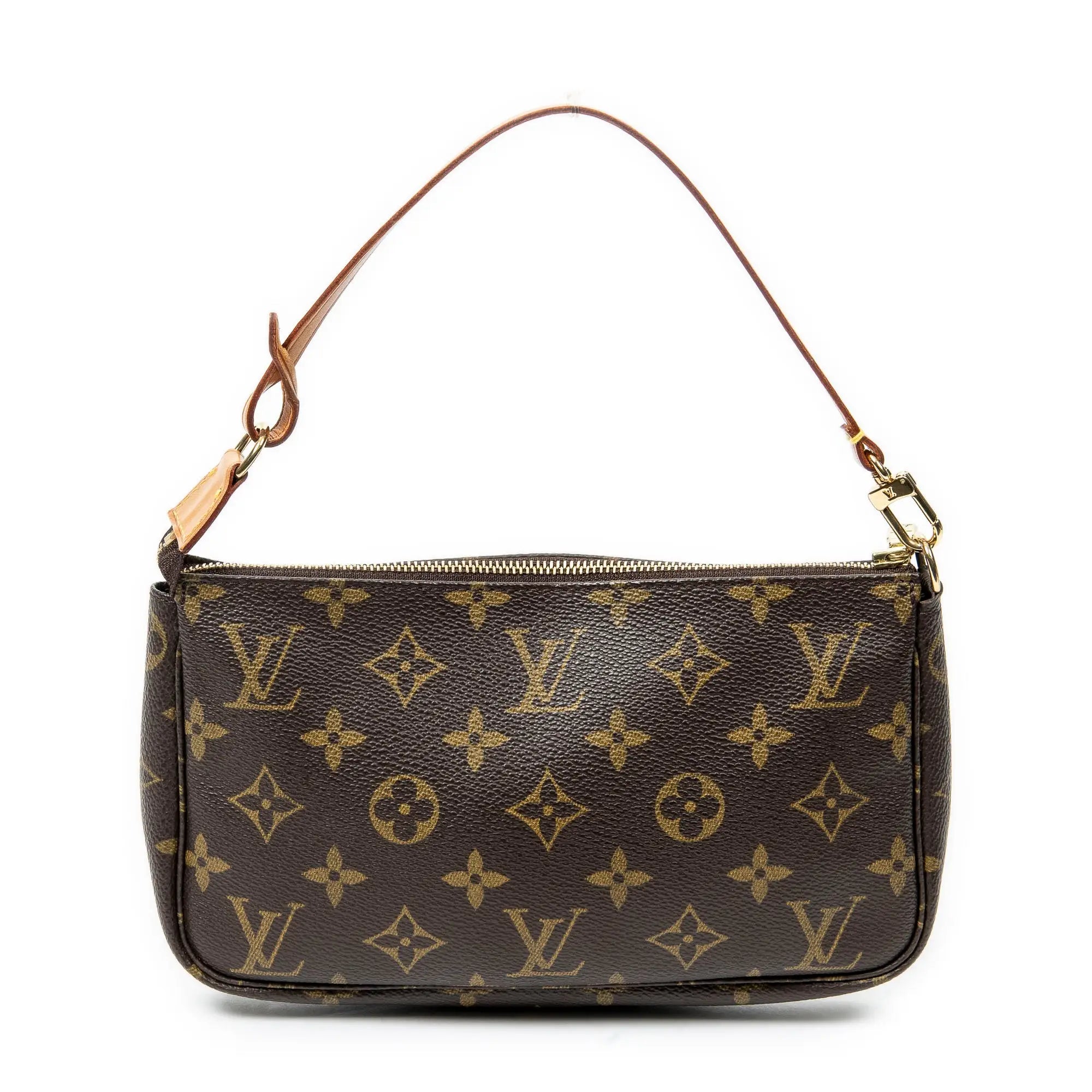 Estuche de accesorios para bolso de mano lona Monogram marrón