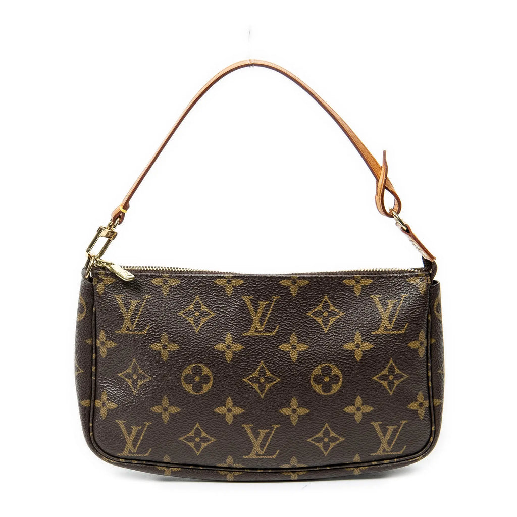 Estuche de accesorios para bolso de mano lona Monogram marrón