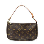 Estuche de accesorios para bolso de mano lona Monogram marrón
